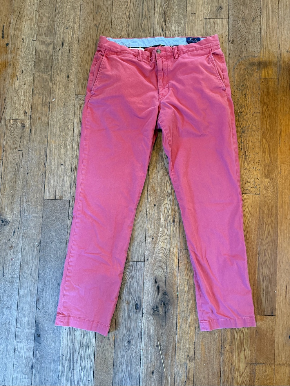 Polo by Ralph Lauren Salmon/Pink Men's Cotton Chino Pants